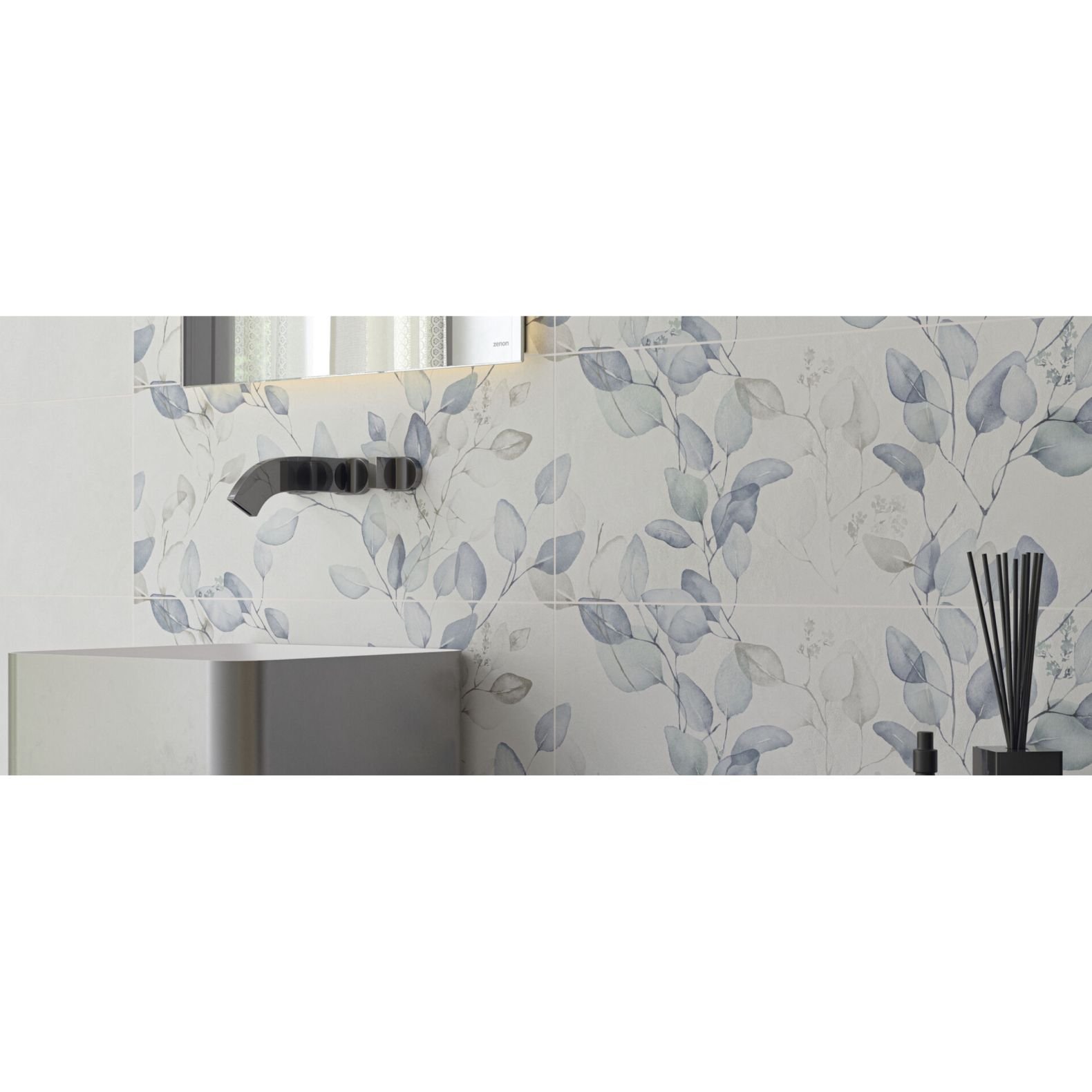 Настенная плитка Cifre Ceramica (Сифре Керамика) Alure Caudalie White 30х75 см (78803745)