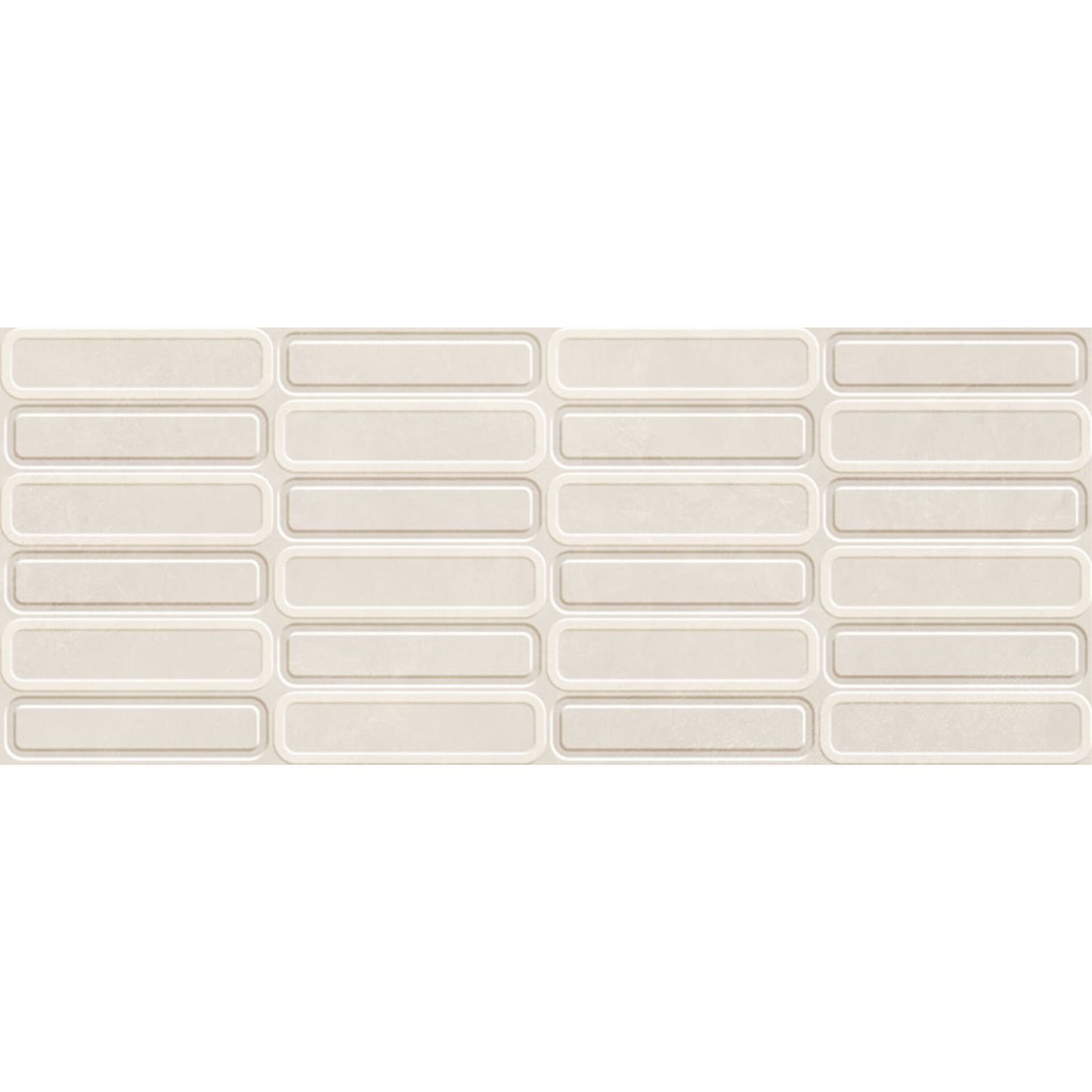 Настенная плитка Cifre Ceramica (Сифре Керамика) Alure Oval Ivory 30х75 см (78803455)