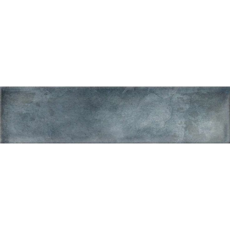 Настенная плитка Cifre Ceramica (Сифре Керамика) Cambre Blue Brillo 7.5x30 см