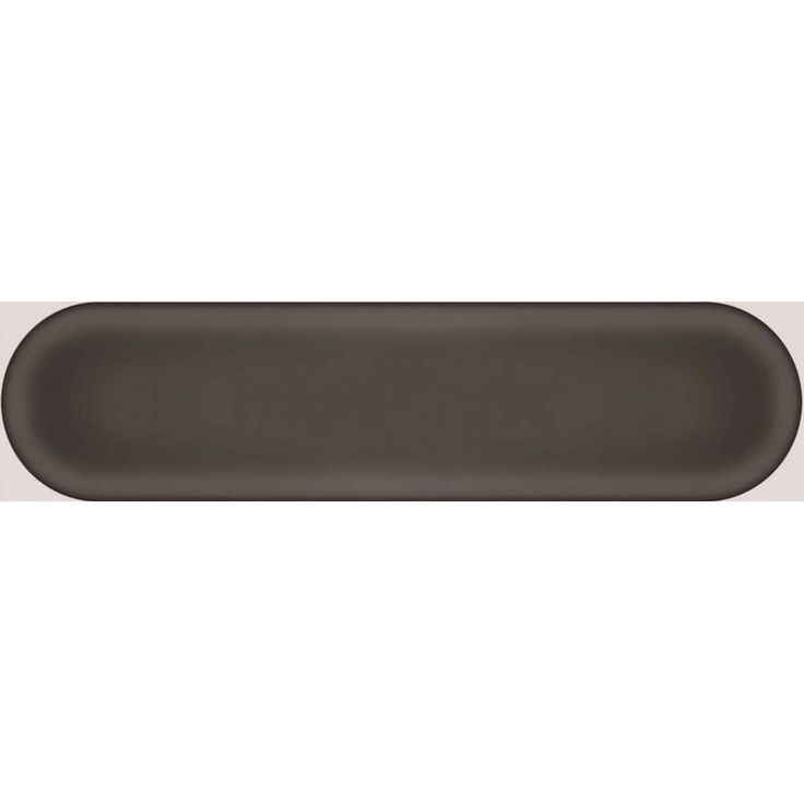 Настенная плитка Cifre Ceramica (Сифре Керамика) Oval Anthracite Brillo 7.5x30 см