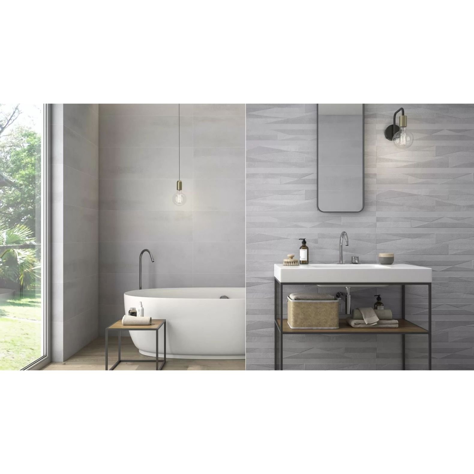 Керамическая Плитка Pamesa Ceramica (Памеса Керамика) Brienz Brienz Ceniza 33.3x100 см С0004760