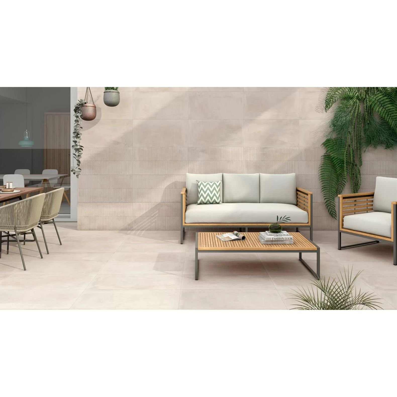 Керамогранит Pamesa Ceramica (Памеса Керамика) Es. Essen Sand Rect. (N) 45х90 см, ректификат (035.084.0119.00304)