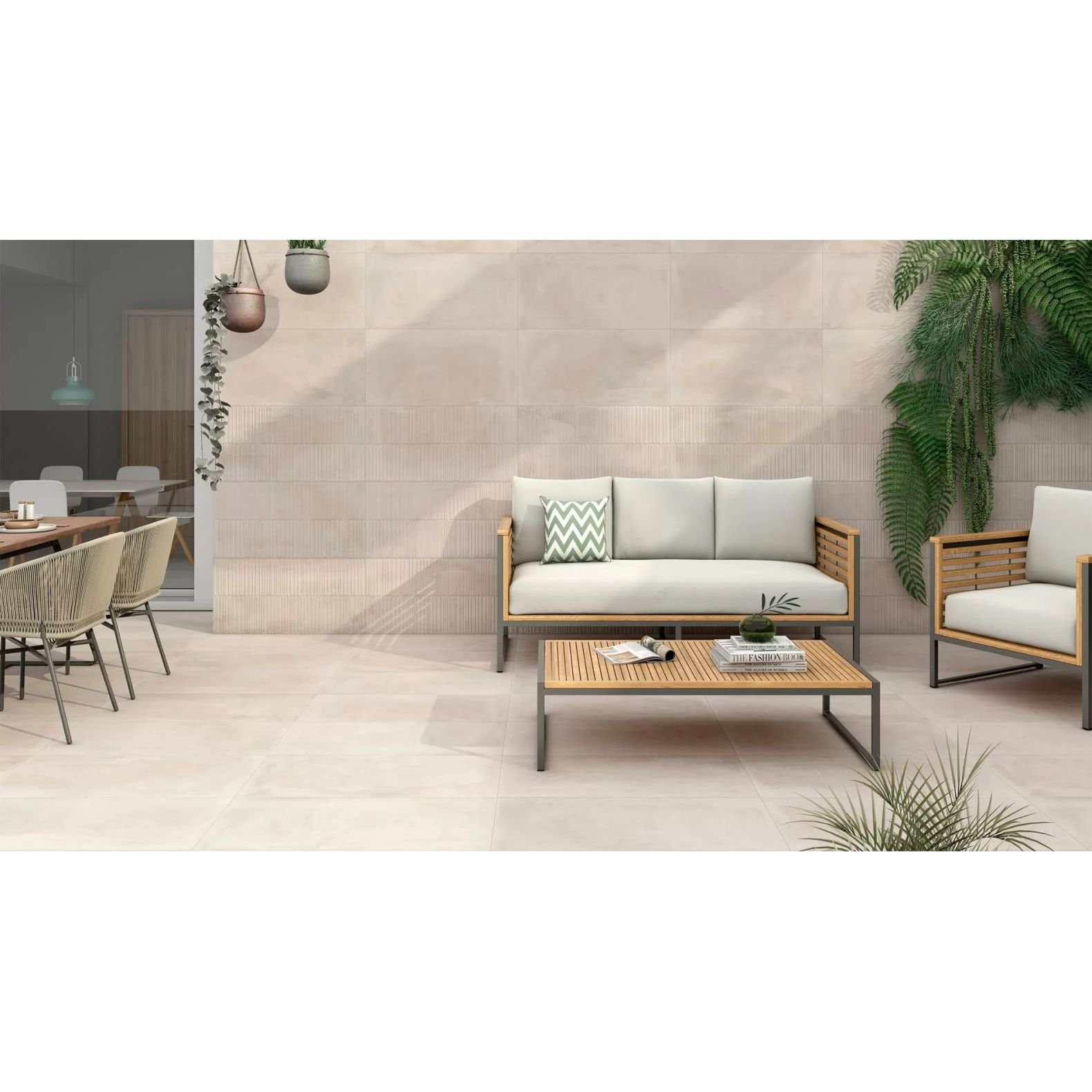 Керамогранит Pamesa Ceramica (Памеса Керамика) Es. Essen Tortora Rect. (N) 45х90 см, ректификат (035.084.0297.00304)