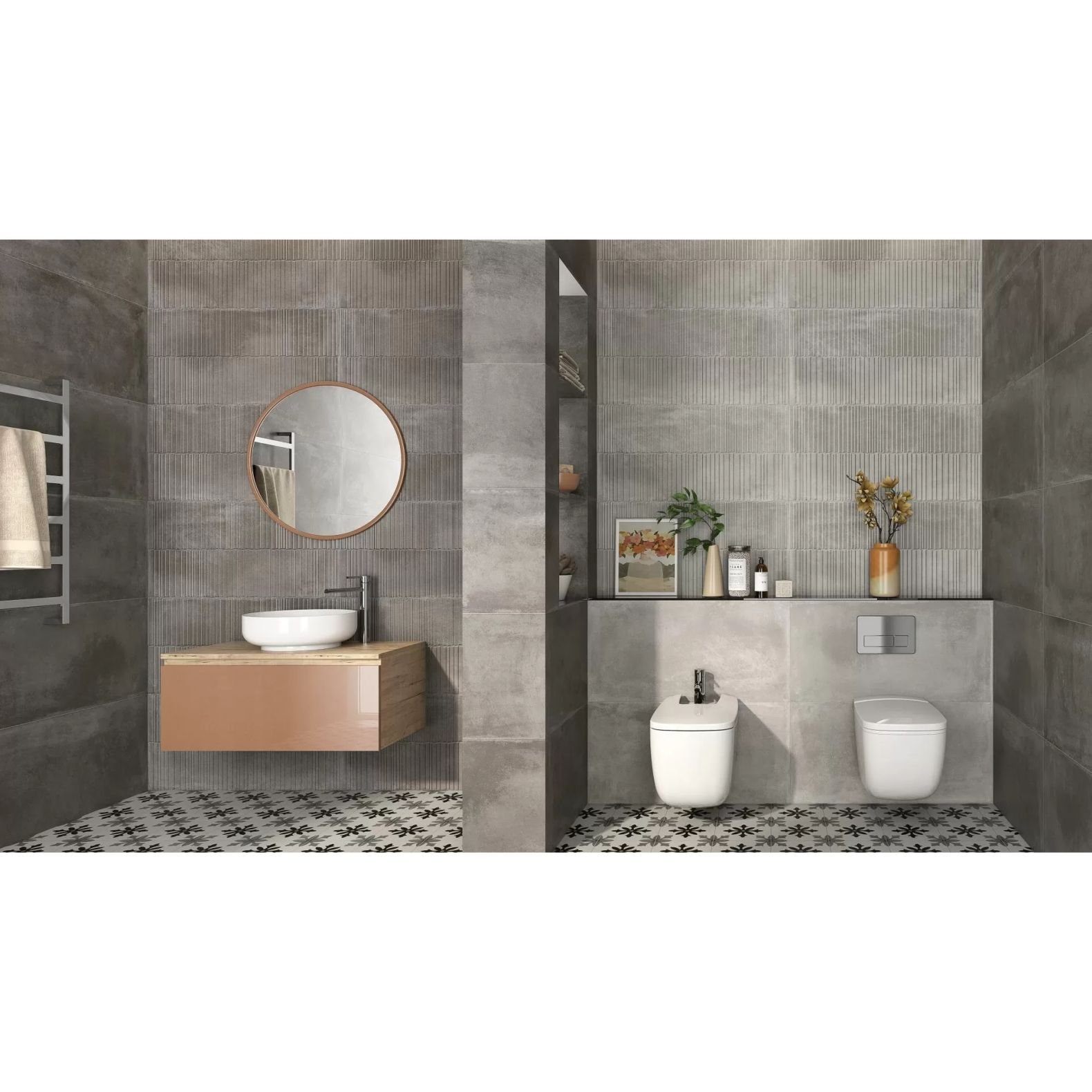 Керамогранит Pamesa Ceramica Es. Essen Zircon Rect. (N) 45х90 см (035.084.0139.00304)