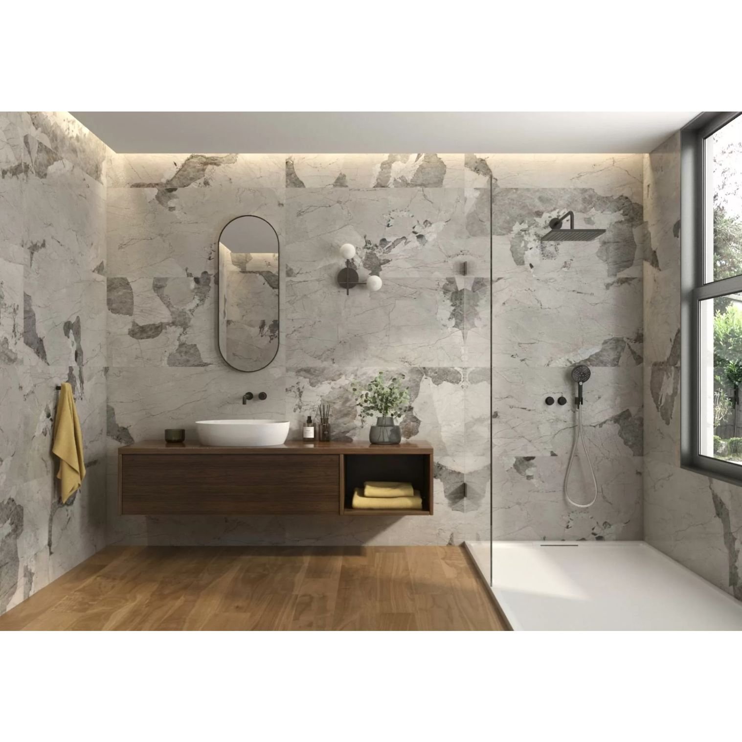 Керамогранит Pamesa Ceramica Patagonia White (Antic) Rect. 60х120 см (033.869.0108.13997)