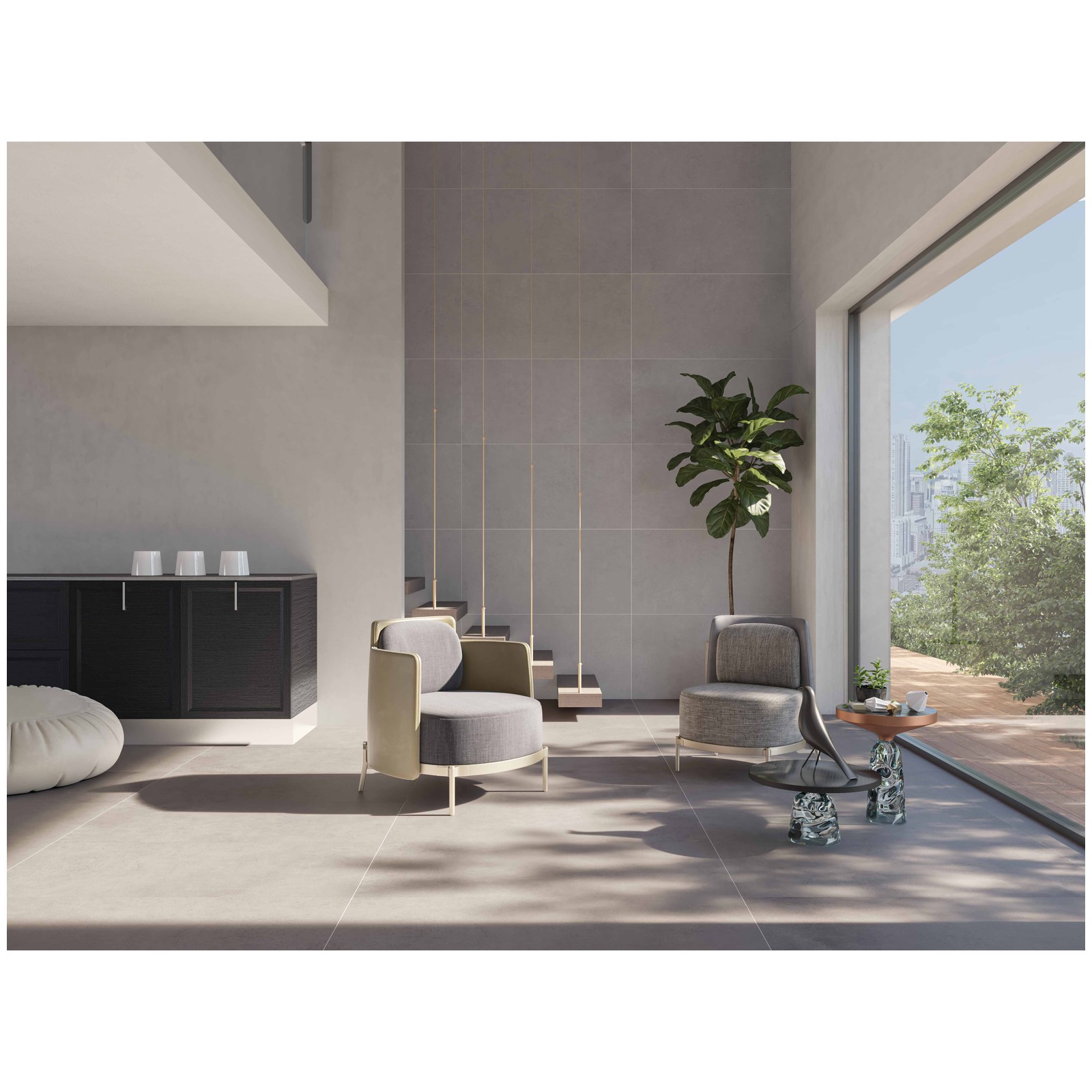 Керамогранит Cerpa Ceramica Lester 60х120 см бежевый SLARGC430354