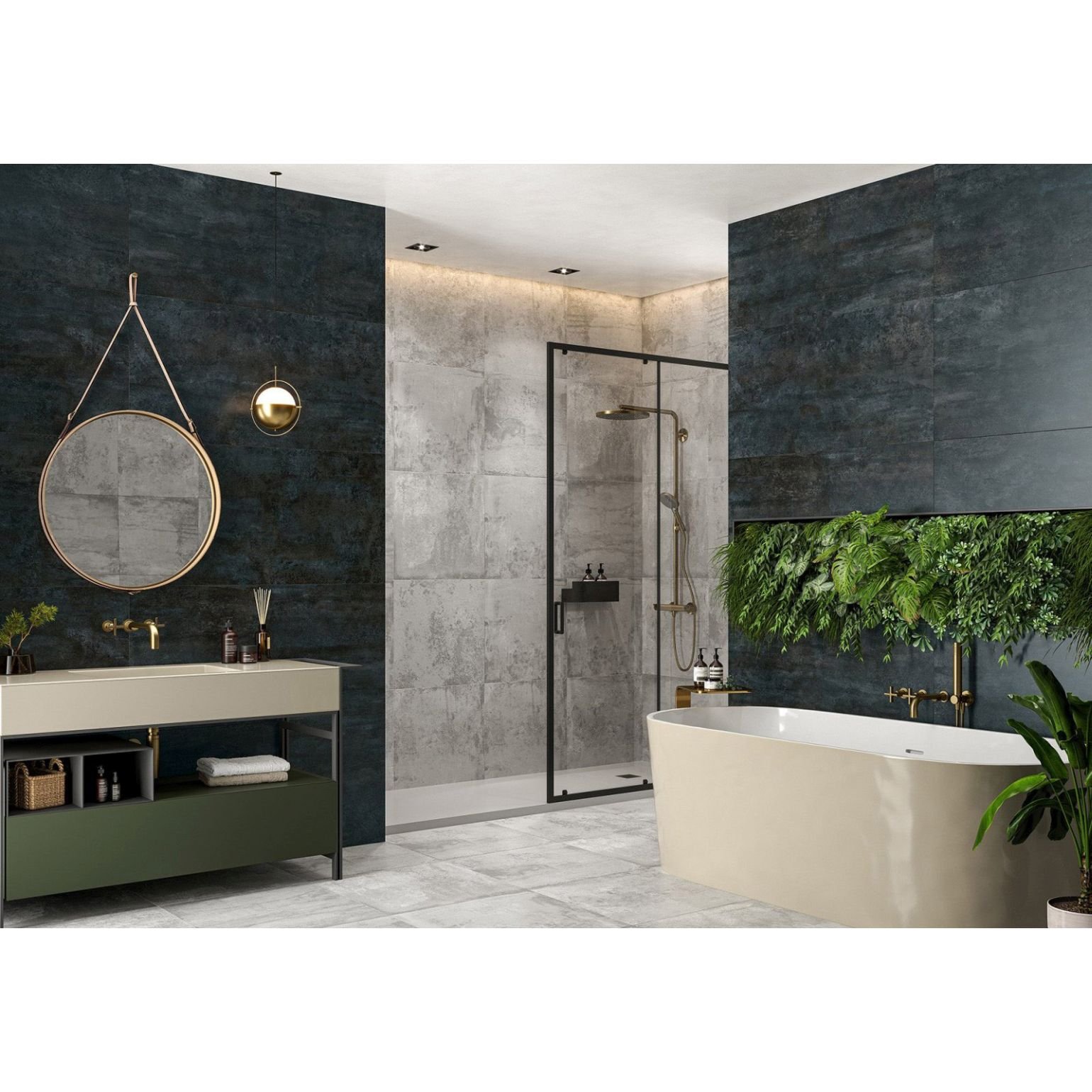 Настенная плитка Alma Ceramica (Альма Керамика) Oxide 24,6х74х0,98 см Рельефная TWU12OXD17R