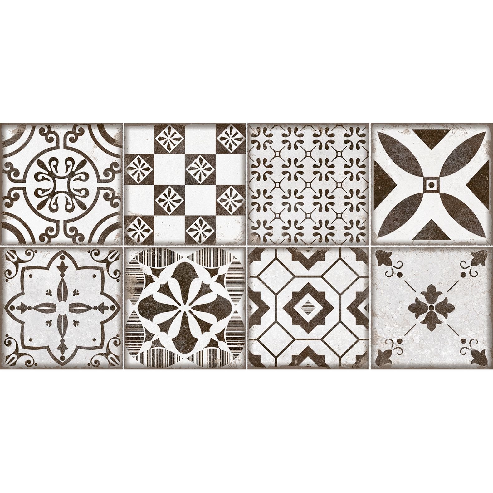 Плитка облицовочная Alma Ceramica (Альма Керамика) Boho рельефная 24,9х50 см TWU2550BOH17