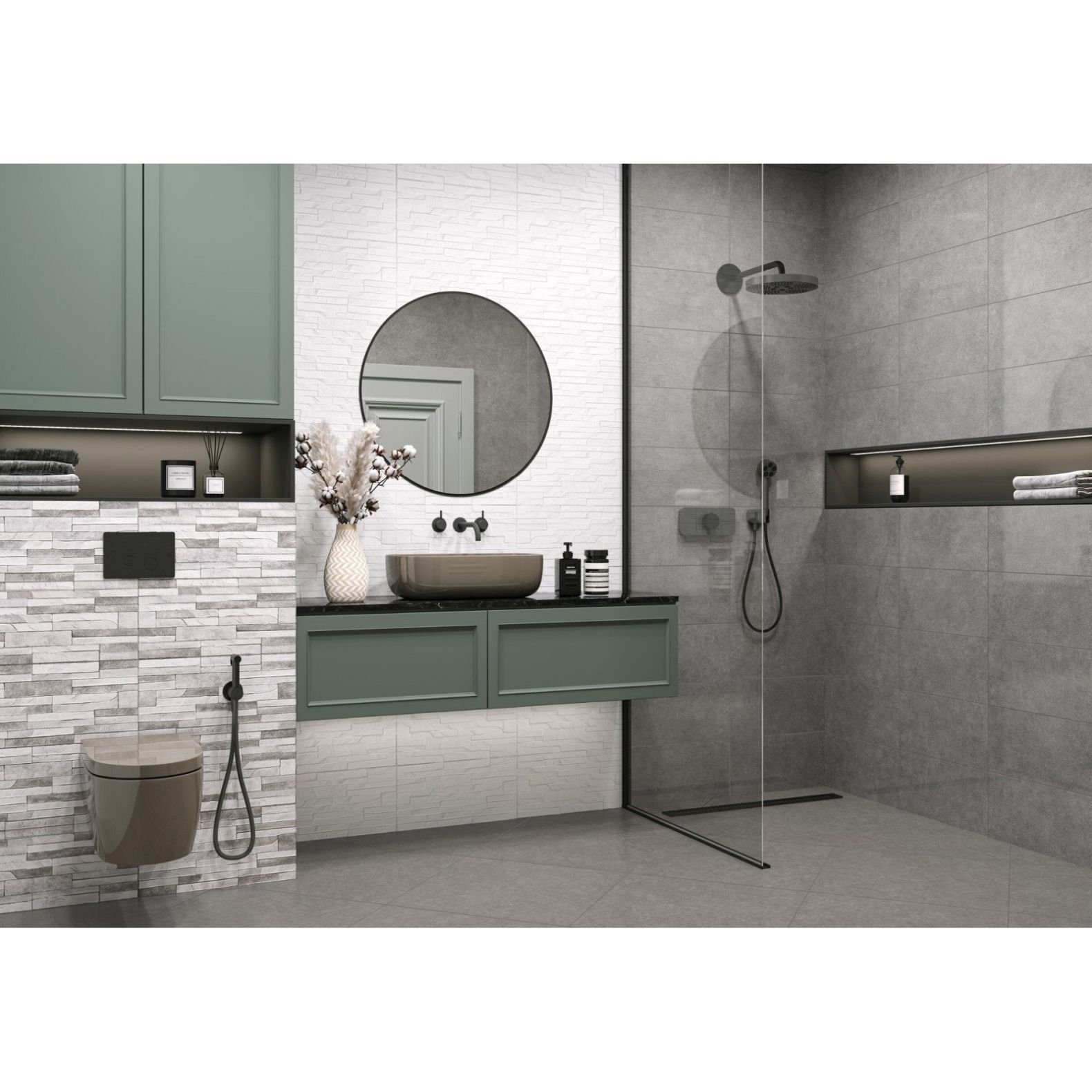 Плитка облицовочная Alma Ceramica (Альма Керамика) Discover рельефная 24,9х50 см TWU2550DCV17