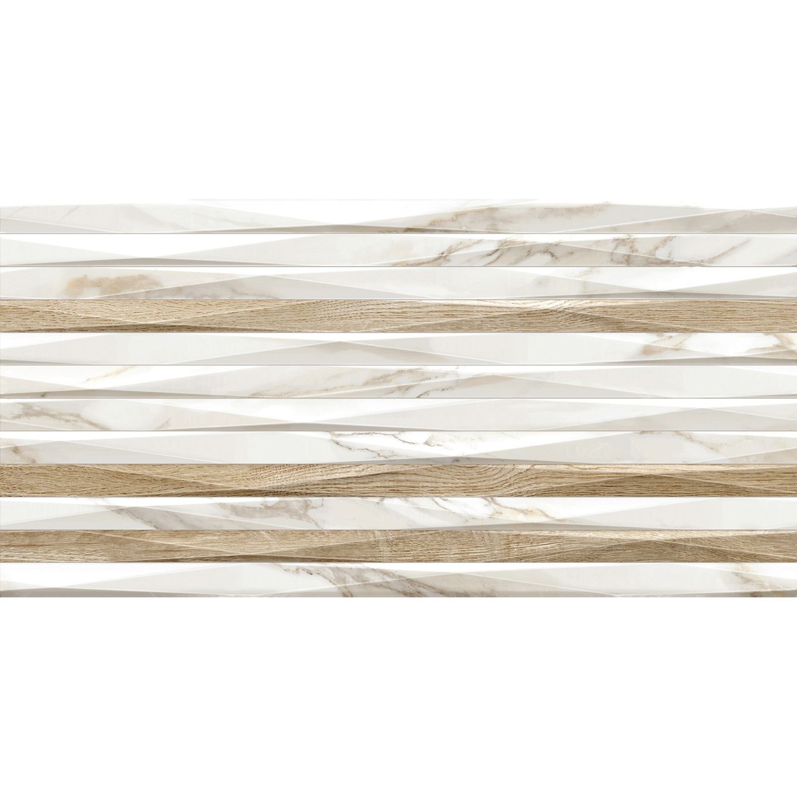 Плитка облицовочная Alma Ceramica (Альма Керамика) Euphoria рельефная 24,9х50 см TWU2550EPH14