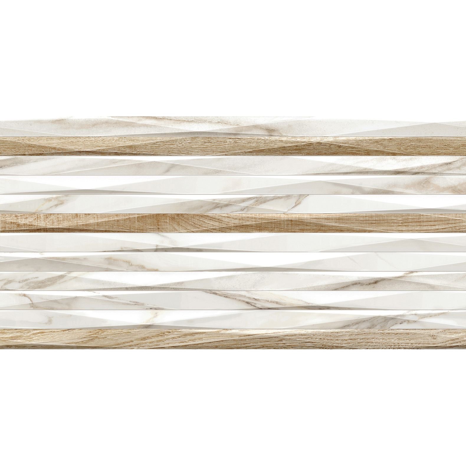 Плитка облицовочная Alma Ceramica (Альма Керамика) Euphoria рельефная 24,9х50 см TWU2550EPH14