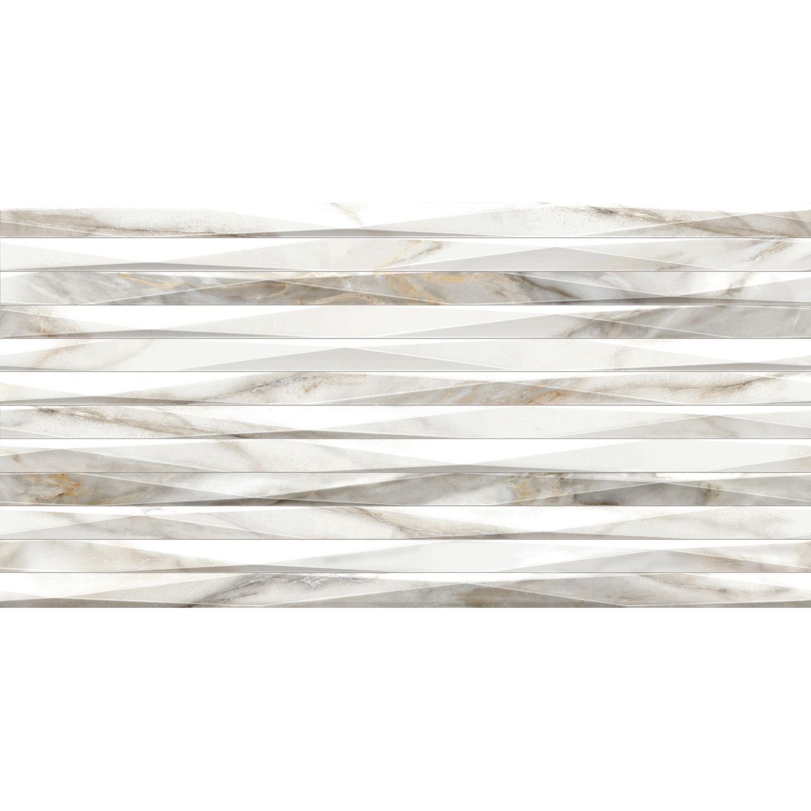 Плитка облицовочная Alma Ceramica (Альма Керамика) Euphoria рельефная 24,9х50 см TWU2550EPH24