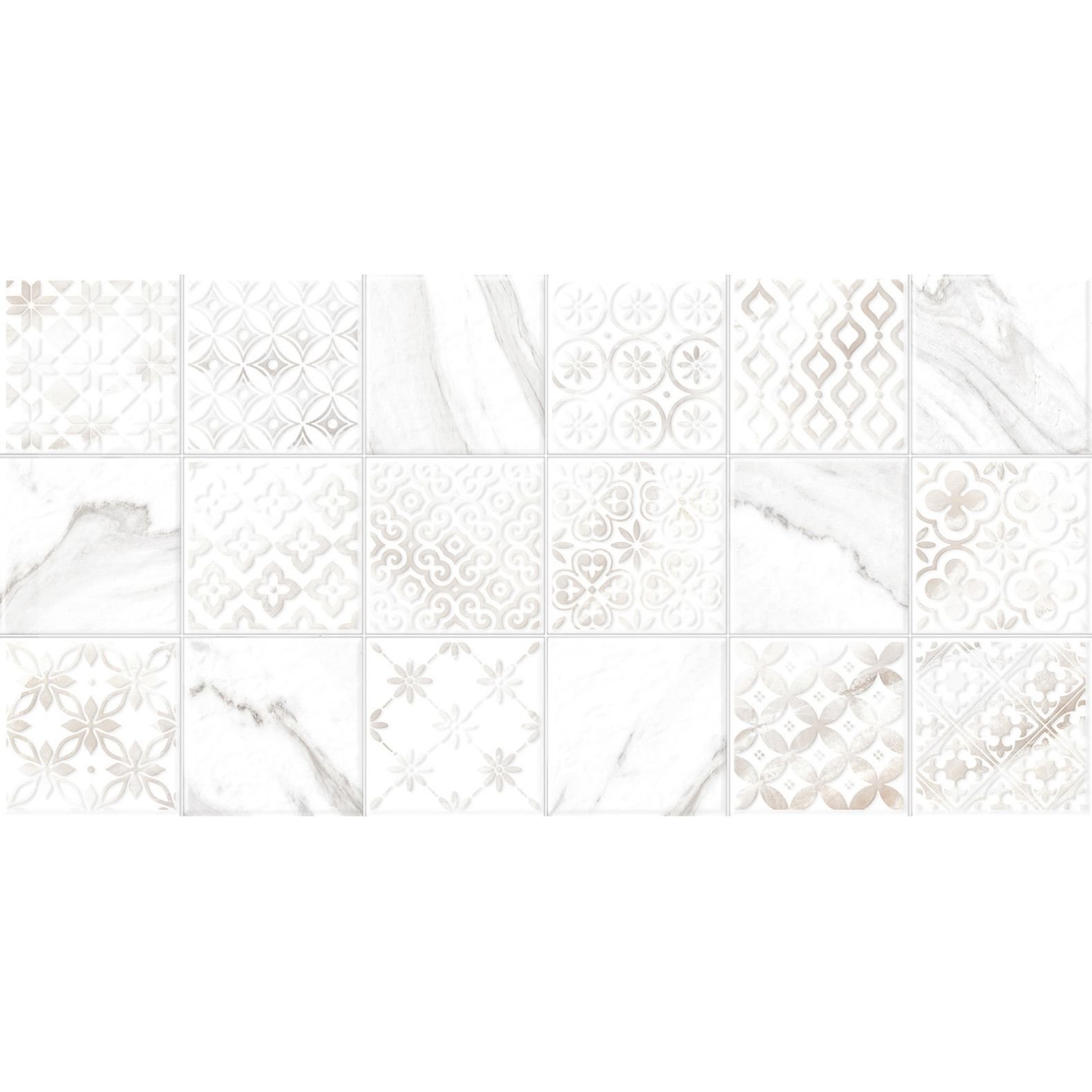 Плитка облицовочная Alma Ceramica (Альма Керамика) Fresco рельефная 24,9х50 см TWU2550FRC17