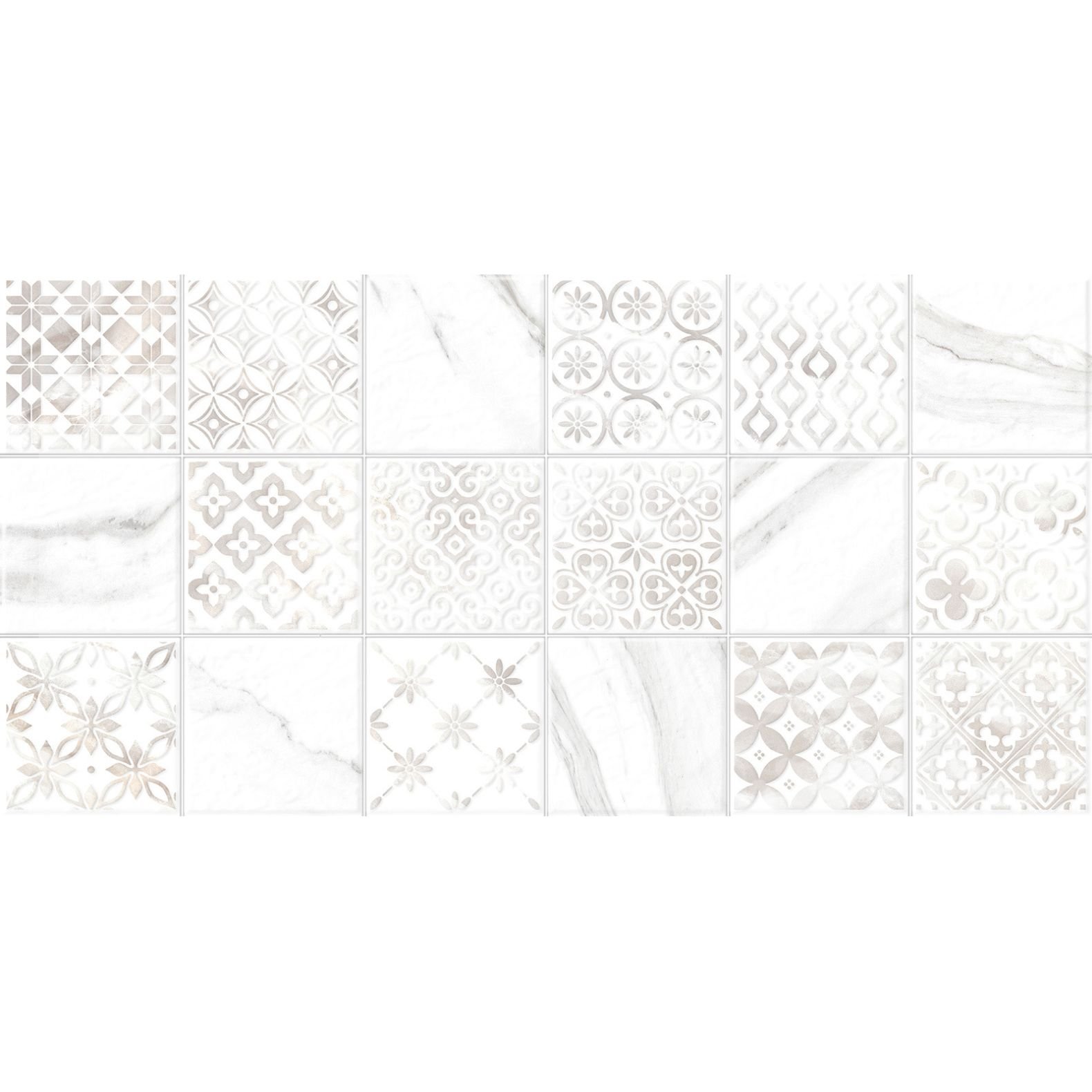 Плитка облицовочная Alma Ceramica (Альма Керамика) Fresco рельефная 24,9х50 см TWU2550FRC17