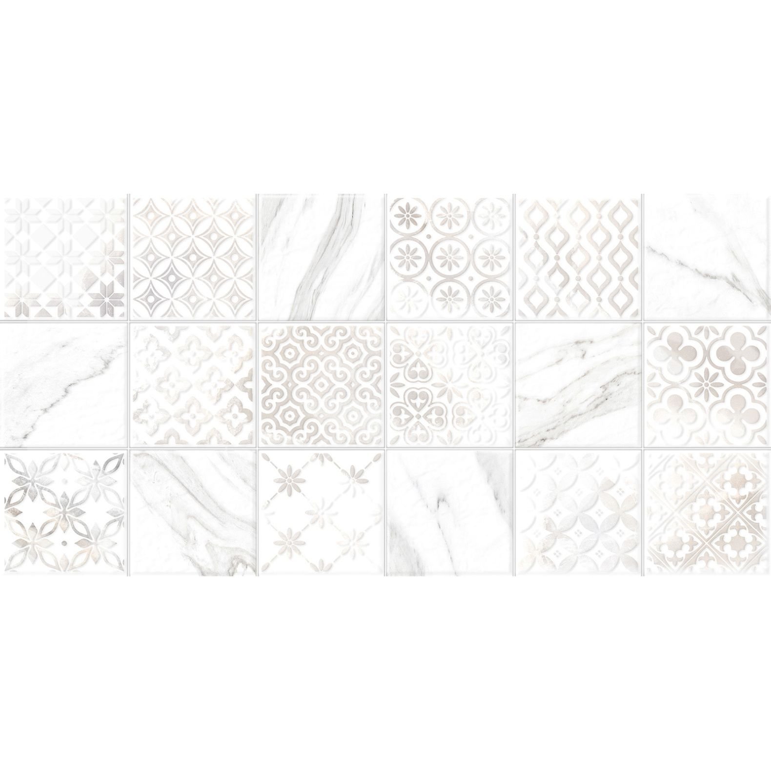 Плитка облицовочная Alma Ceramica (Альма Керамика) Fresco рельефная 24,9х50 см TWU2550FRC17