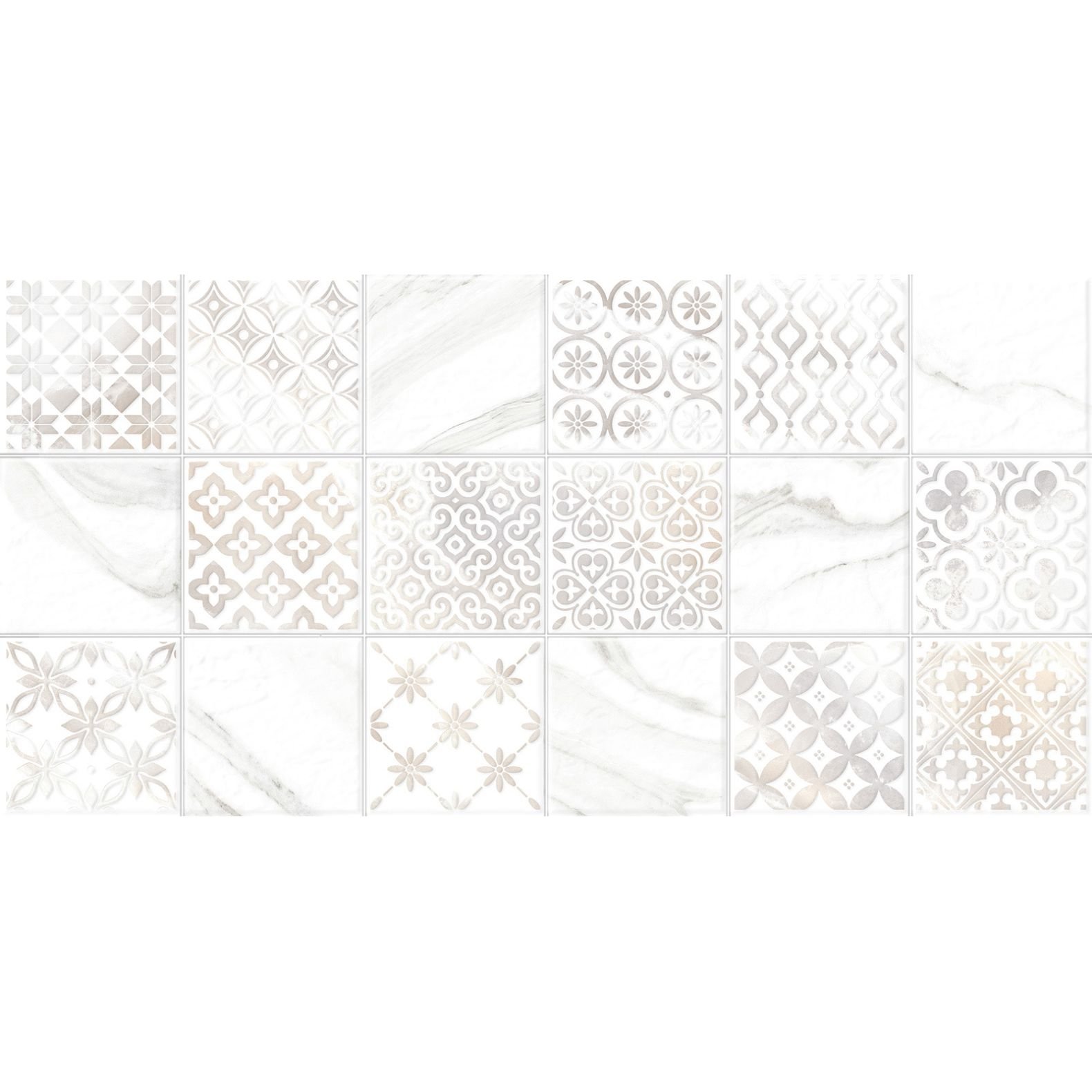 Плитка облицовочная Alma Ceramica (Альма Керамика) Fresco рельефная 24,9х50 см TWU2550FRC17