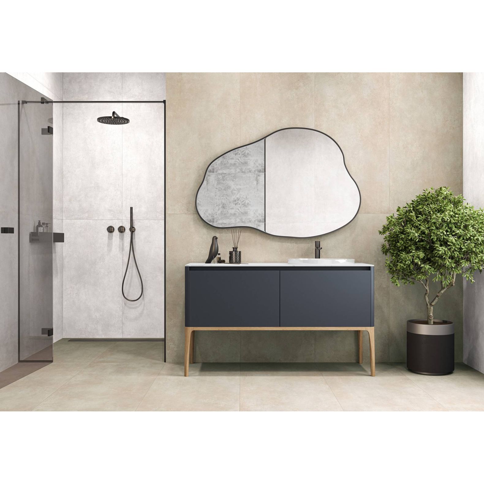 Керамогранит Alma Ceramica (Алма Керамика) Totem матовый 60x120x0,85 см, GFU60120TTM40R