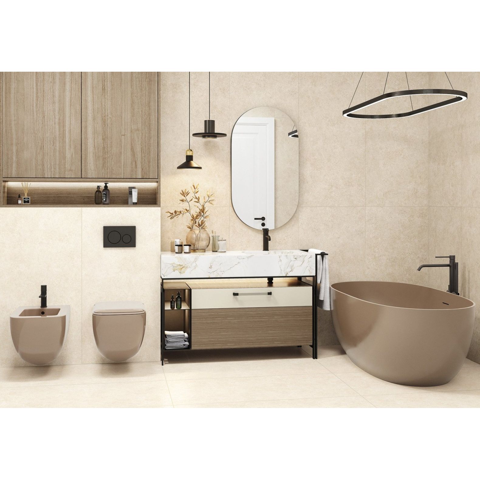 Керамогранит Alma Ceramica (Алма Керамика) Amsterdam матовый 60x60x0,9 см, GFU6060ADM40R
