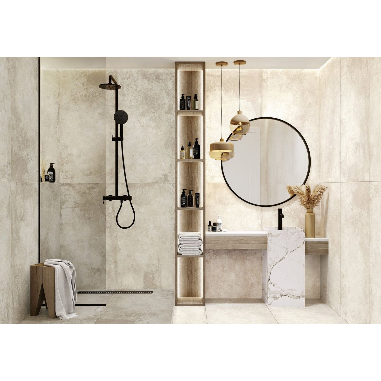 Керамогранит Alma Ceramica (Алма Керамика) Cemento матовый 60x60x0,9 см, GFU6060CMT04R