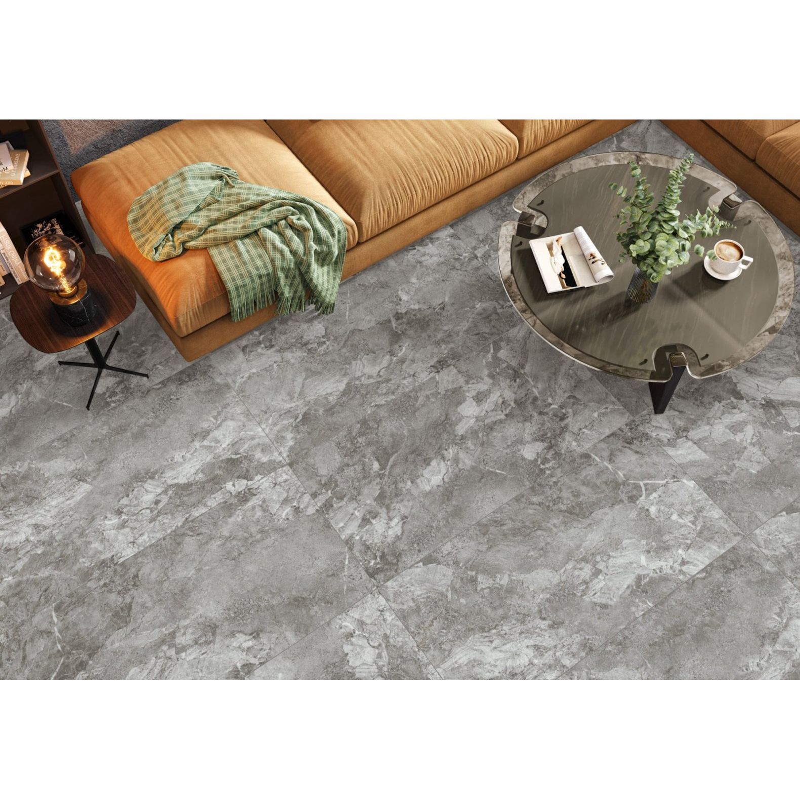 Керамогранит Alma Ceramica (Алма Керамика) Rock Line матовый 60x60x0,9 см, GFU6060RKL27R