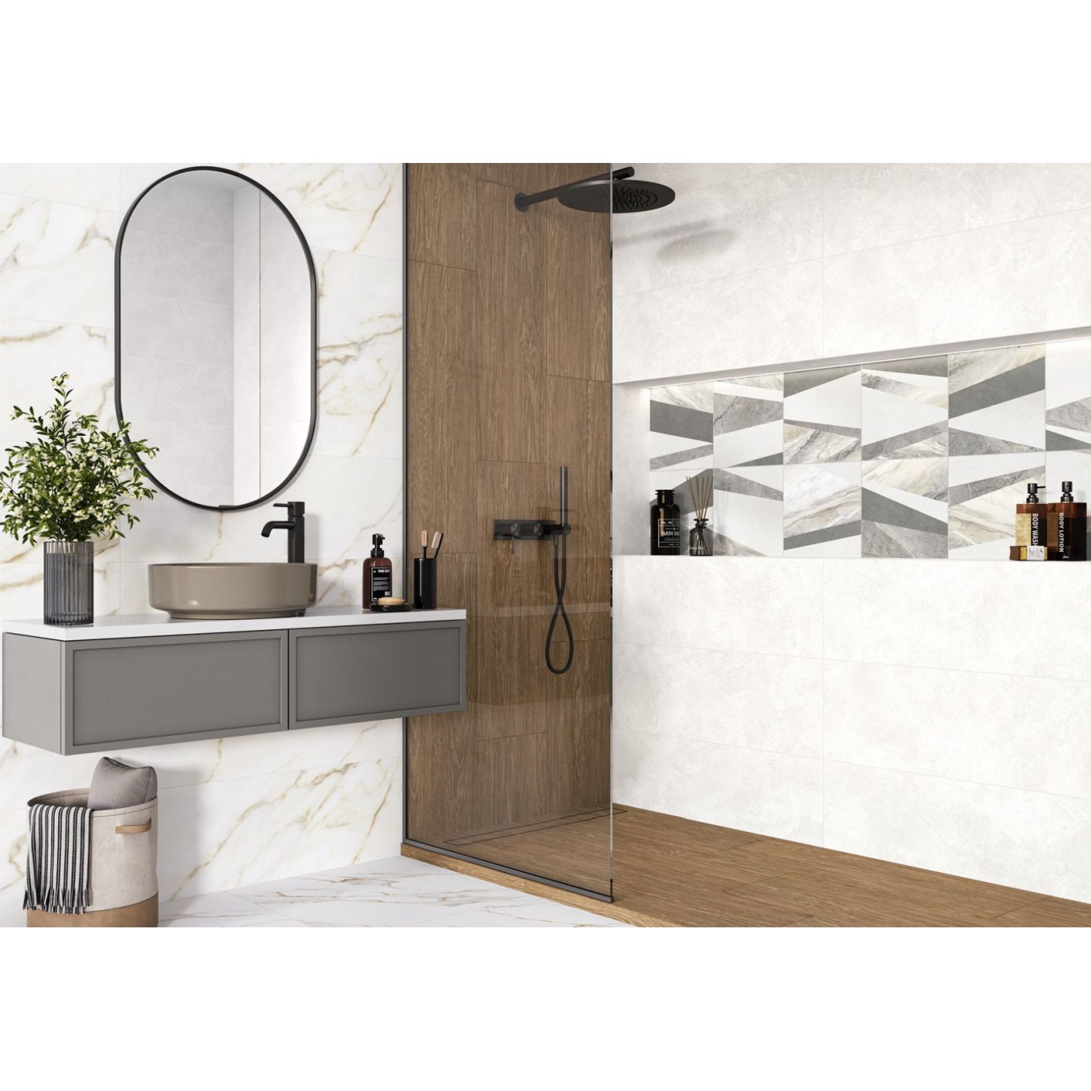 Плитка облицовочная Alma Ceramica (Алма Керамика) Anturin матовая 30x90x0,85 см, TWU3090ATU27R