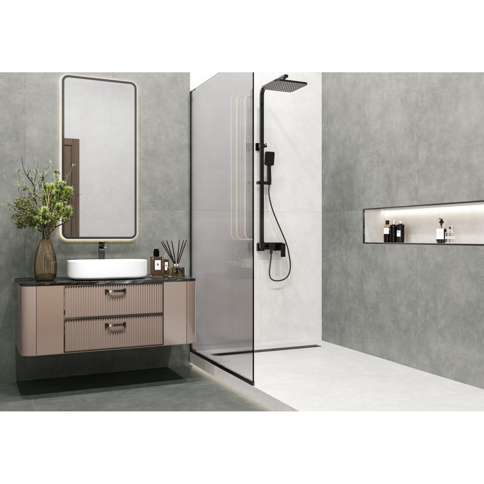 Плитка облицовочная Alma Ceramica (Алма Керамика) Mural матовая 30x90x0,85 см, TWU3090MUR70R