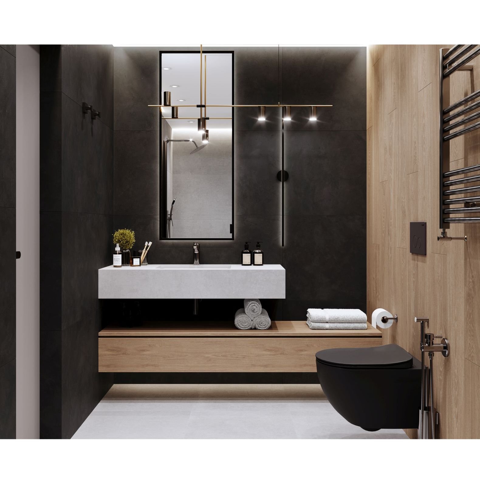 Керамогранит Laparet (Лапарет) Evolution Nero черный 60х60 см матовый Карвинг SG603920R