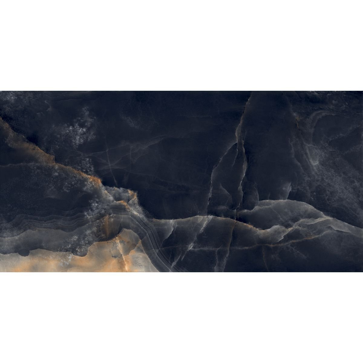 Керамогранит Laparet (Лапарет) Interstellar Black черный 80х160 см полированный