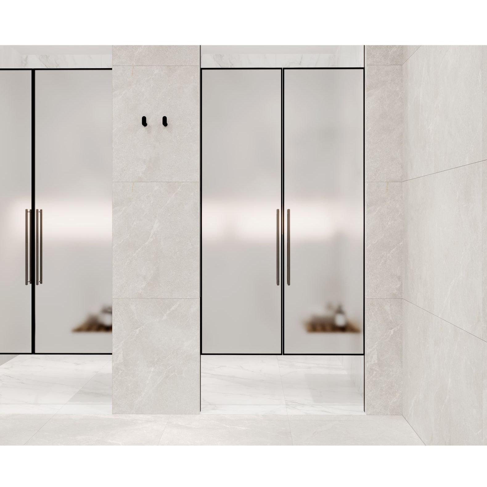 Керамогранит Laparet (Лапарет) Rocky Bianco Pro серый 60х120 см матовый R10GR STR CB