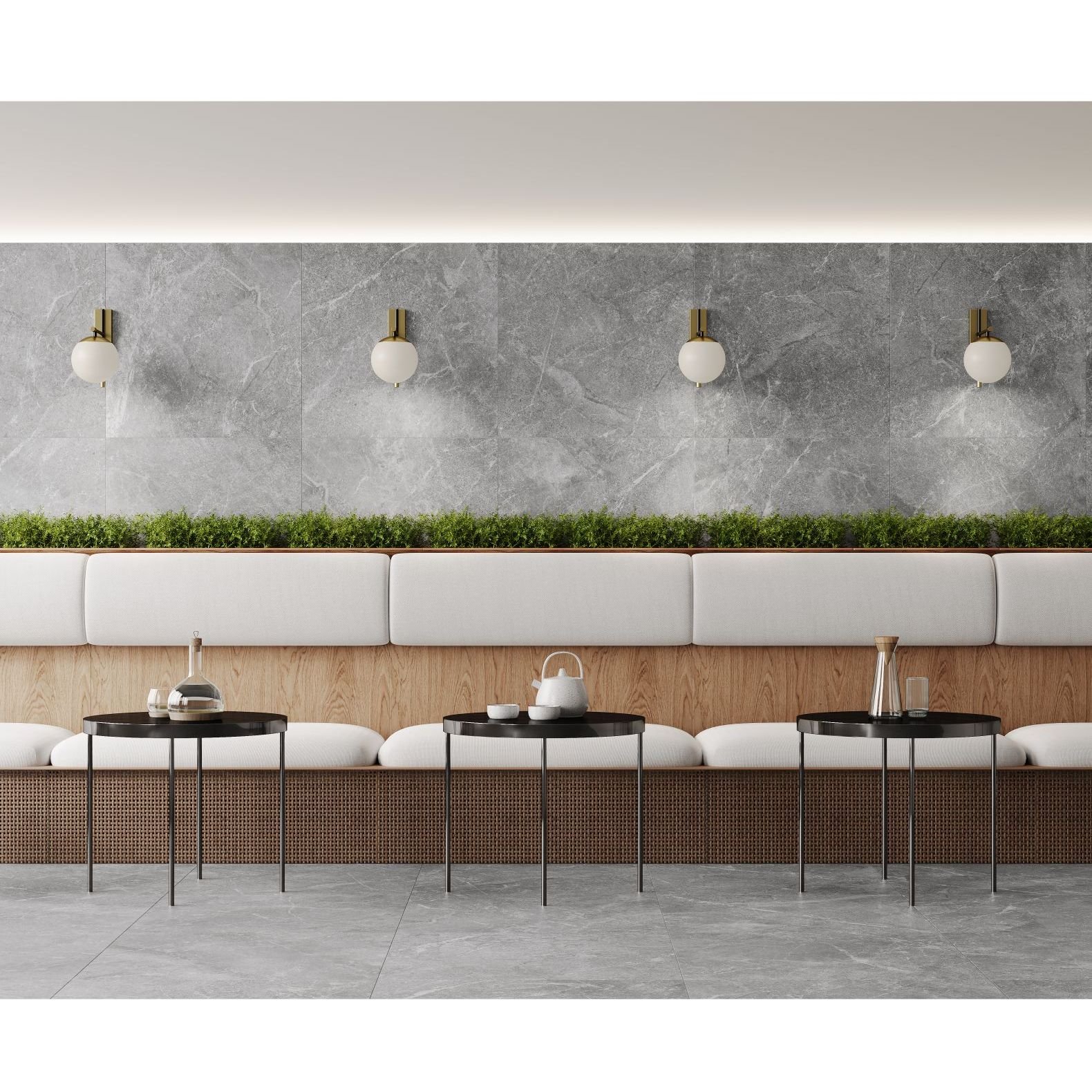 Керамогранит Laparet (Лапарет) Rocky Grey Pro серый 80х80 см матовый R10GR STR