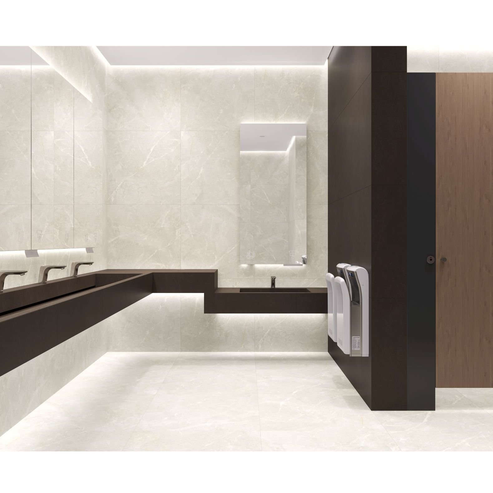 Керамогранит Laparet Rocky Pearl Pro бежевый 80х80 см матовый R10GR STR