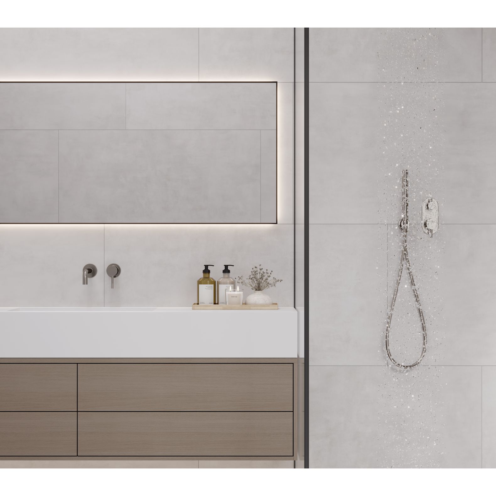 Керамогранит Laparet (Лапарет) Феста Гриджио серый 59,5х119,1 см матовый, LP6012G0611R