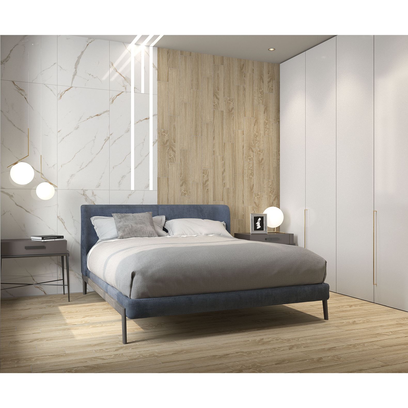 Керамогранит Laparet (Лапарет) Venato Calacatta Gold белый матовый 60х60 см