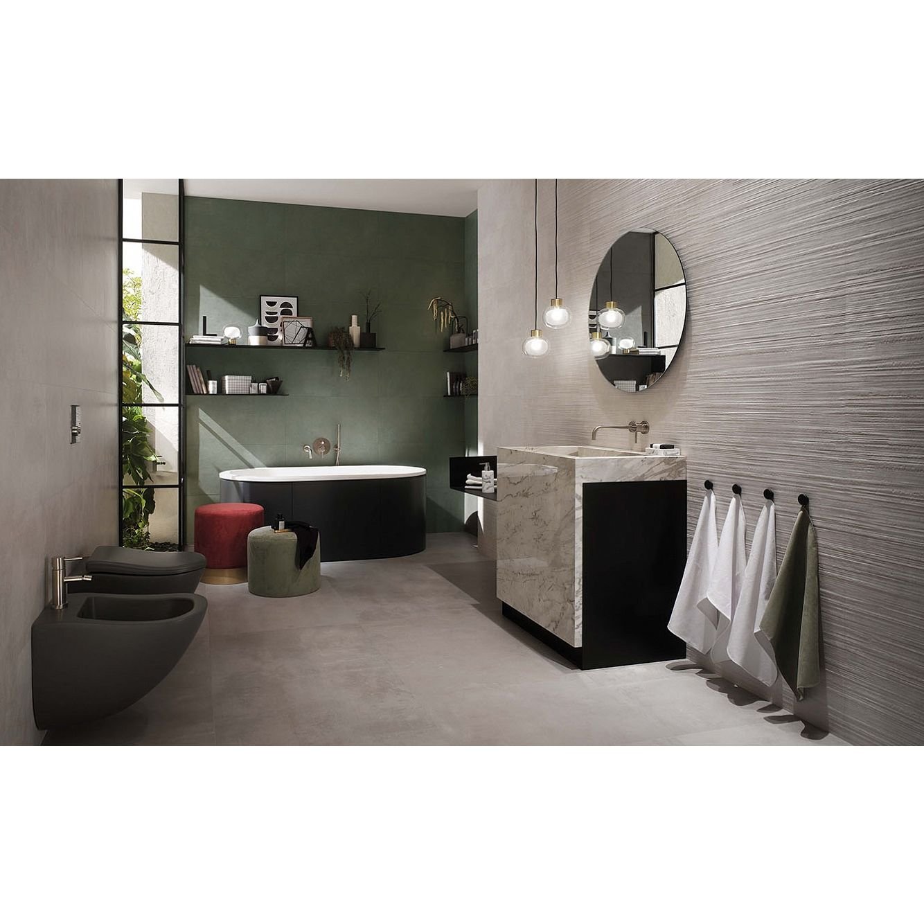 Керамогранит Atlas Concorde (Атлас Конкорд) Boost Smoke (A0Mr) 60x120 см