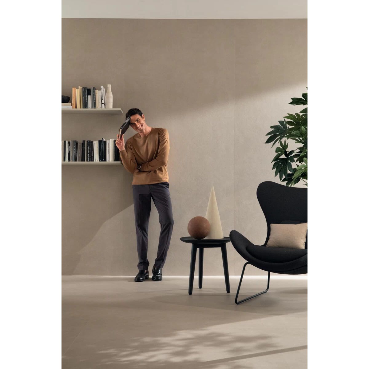 Керамогранит Atlas Concorde (Атлас Конкорд) Boost Natural Kaolin 60x120 см Grip