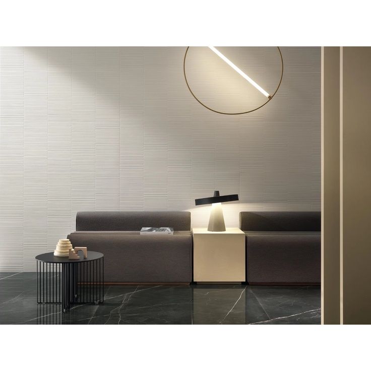 Плитка Atlas Concorde 3D Wall Plaster Barcode White 50x120 см