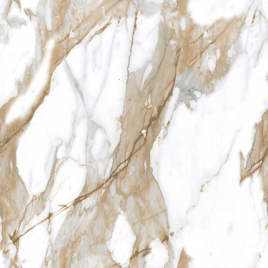 Керамогранит Ceradim (Керадим) Calacatta Fairy Gold бежевый 60х60 см полированный