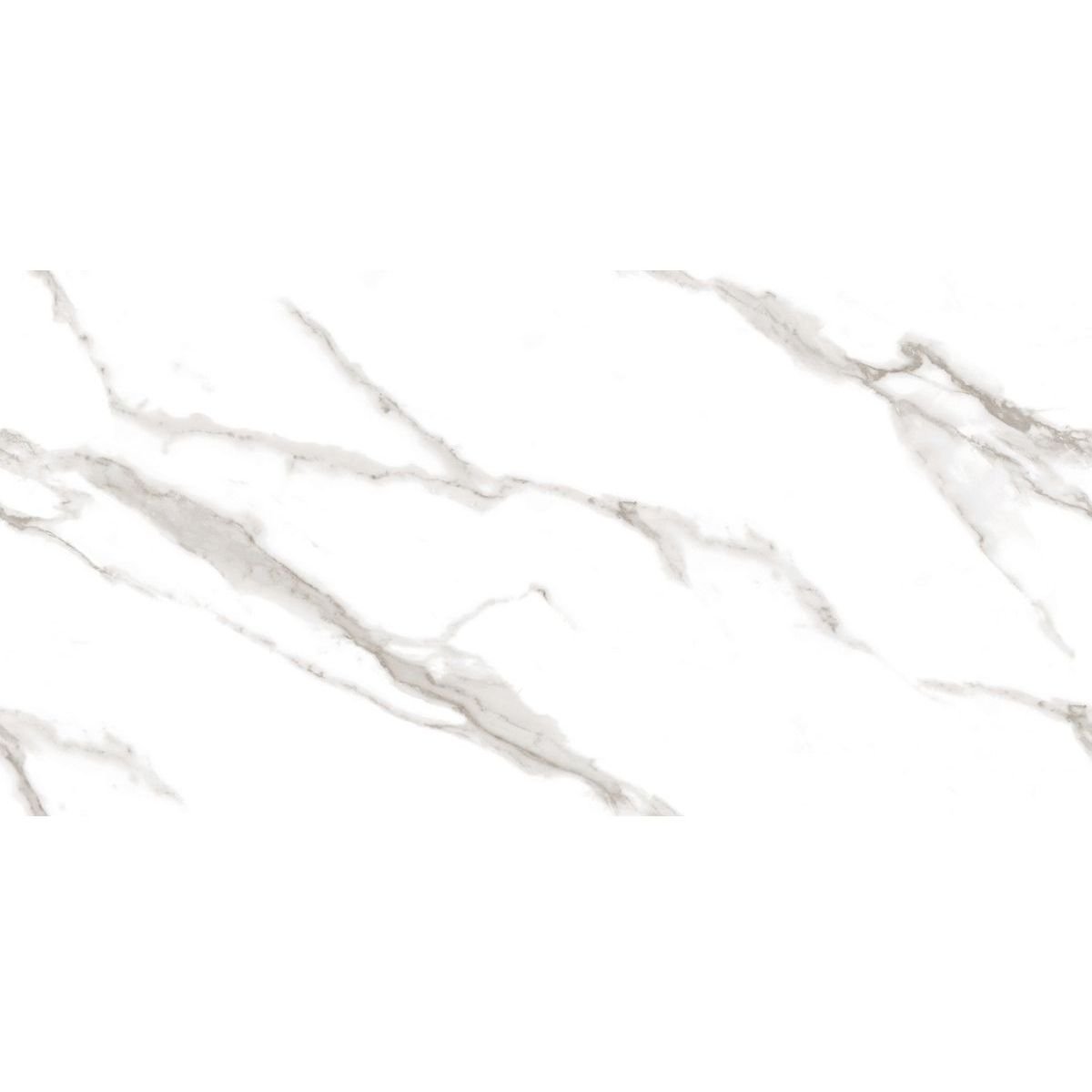 Керамогранит Ceradim (Керадим) Calacatta Sharp Silver белый 60х120 см полированный