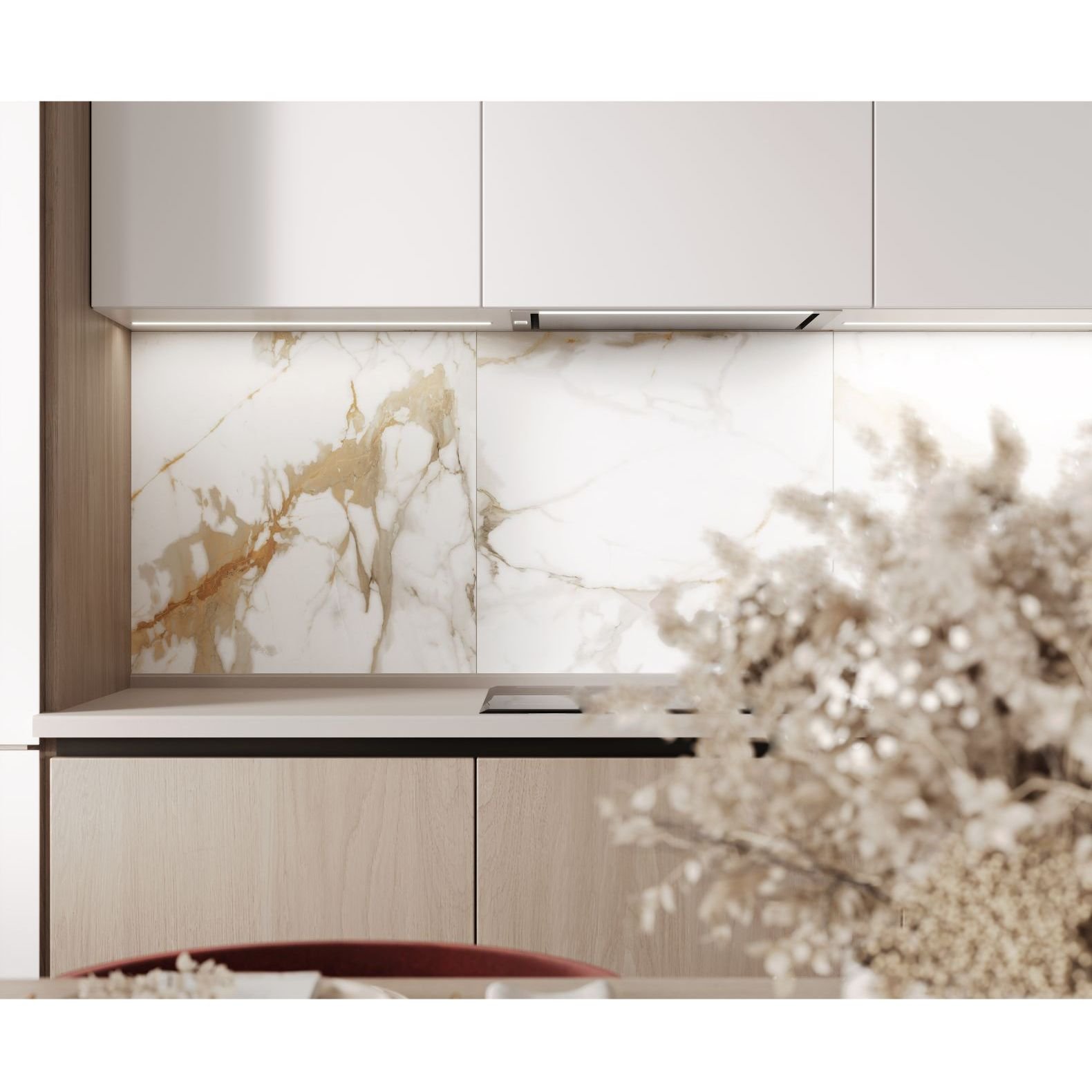 Керамогранит Ceradim (Керадим) Calacatta Superior белый 60х60 см полированный