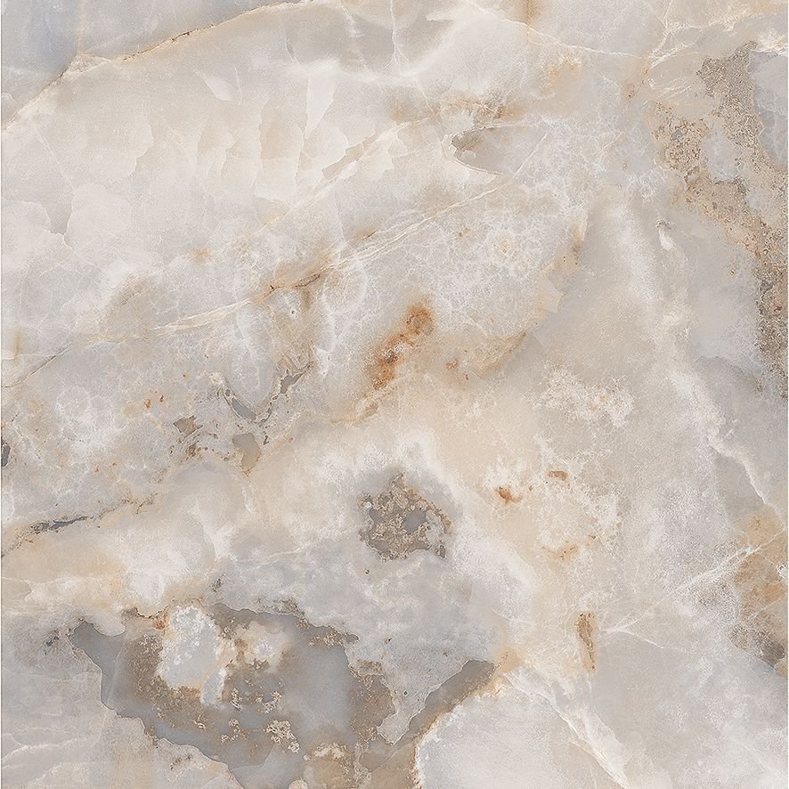 Керамогранит Ceradim (Керадим) Onyx Magic Brown серо-коричневый 60х60 см полированный