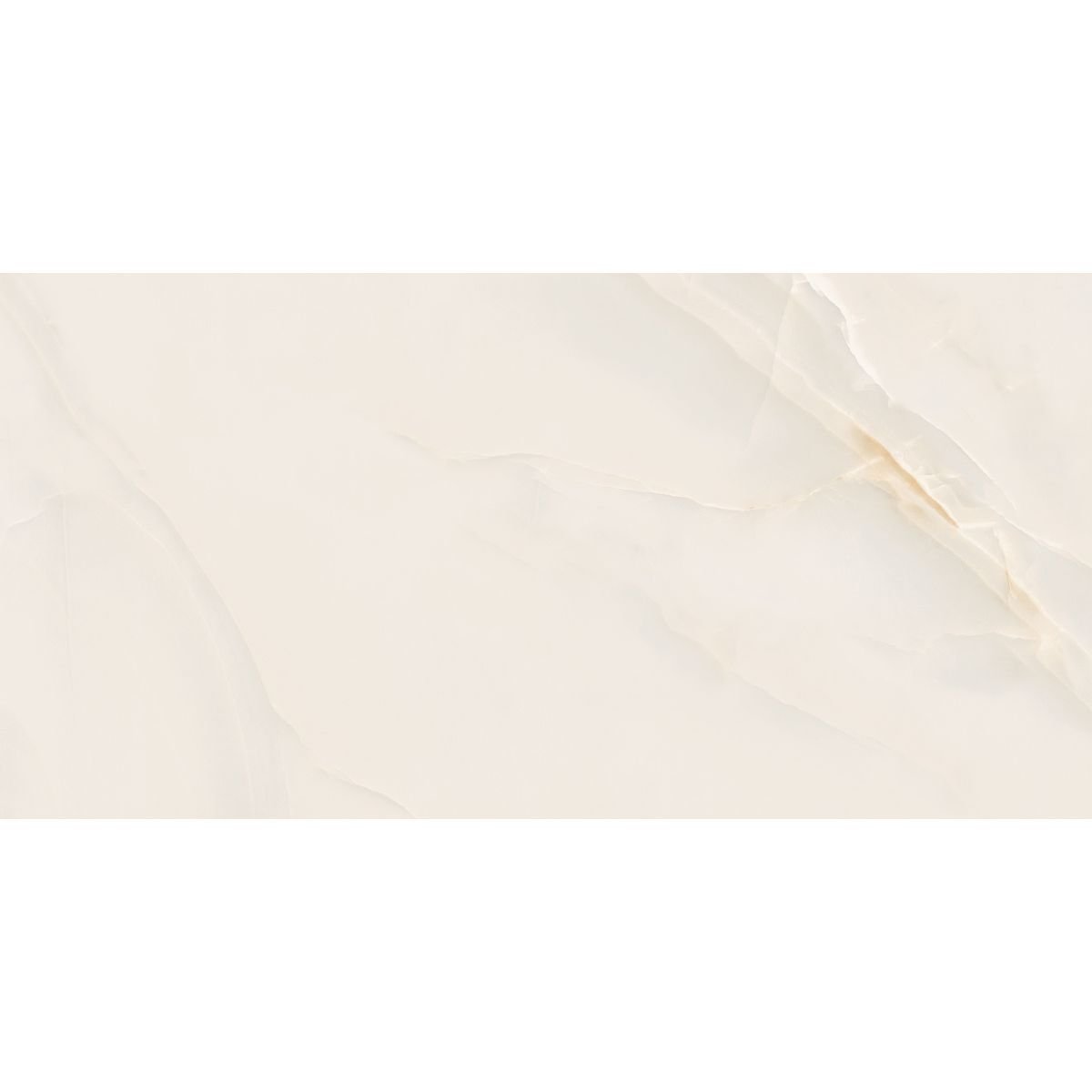 Керамогранит Ceradim (Керадим) Onyx Queen Cream кремовый 60х120 см полированный