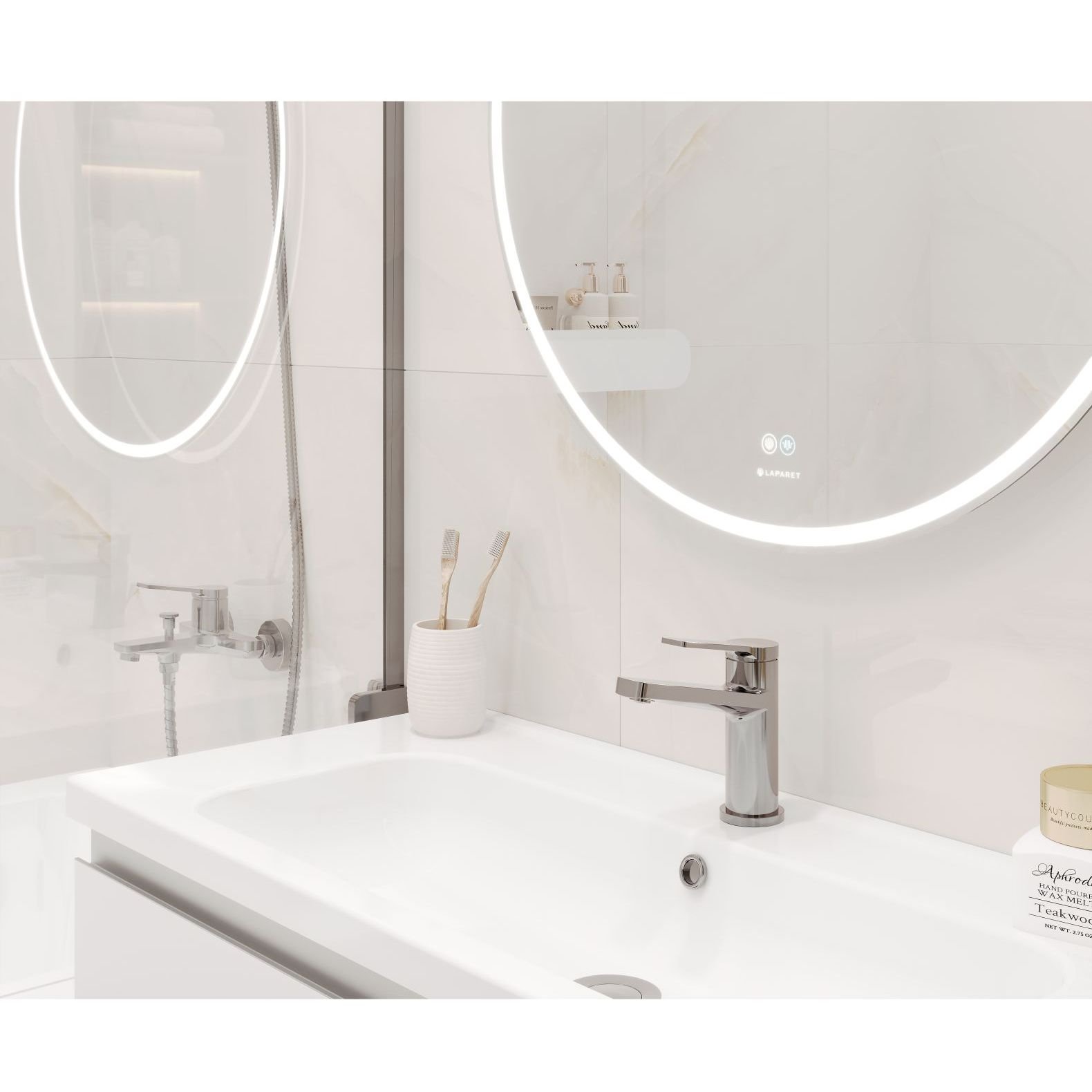 Керамогранит Ceradim (Керадим) Onyx Queen Cream кремовый 60х60 см полированный
