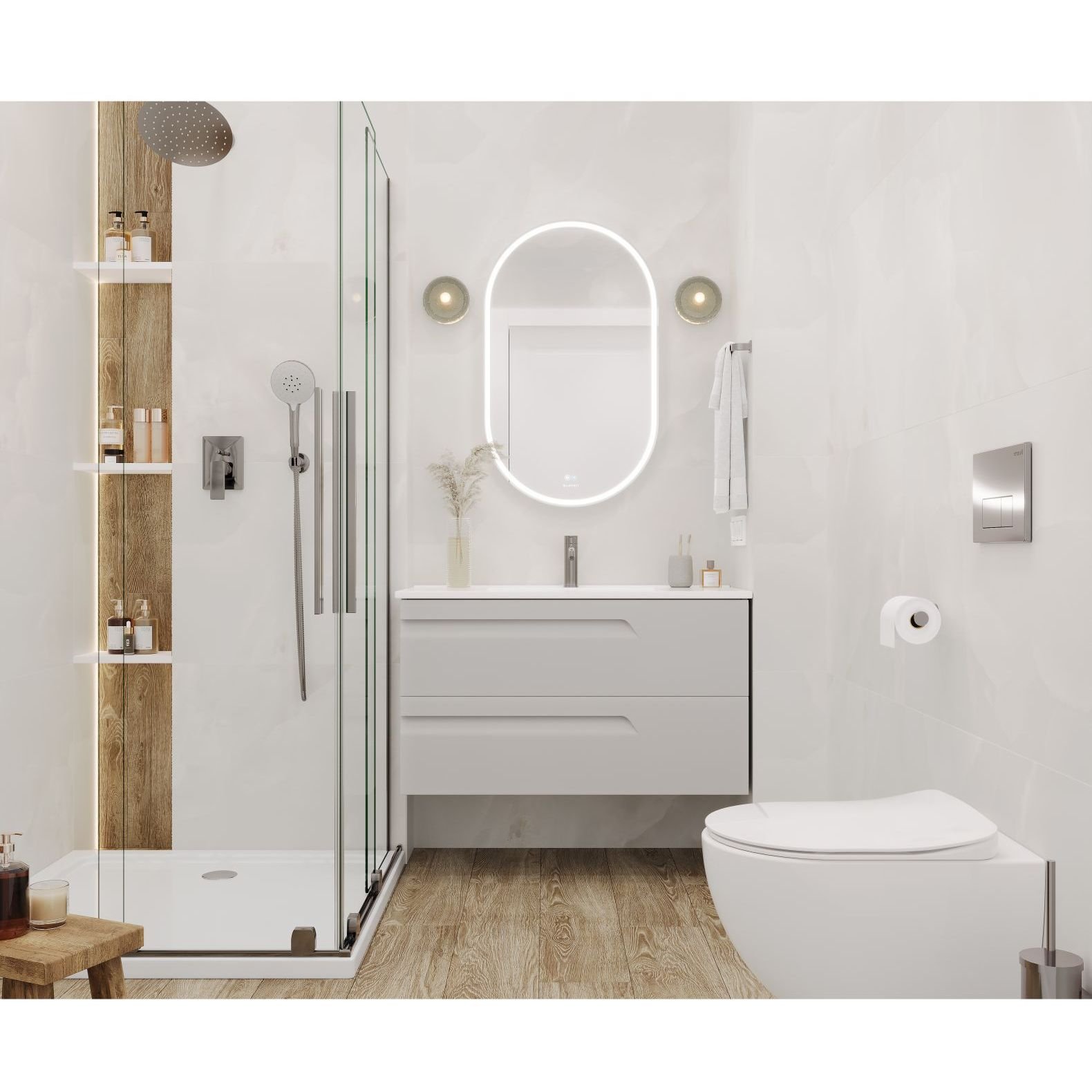 Керамогранит Ceradim (Керадим) Onyx Royal Cloud серый 60х60 см полированный