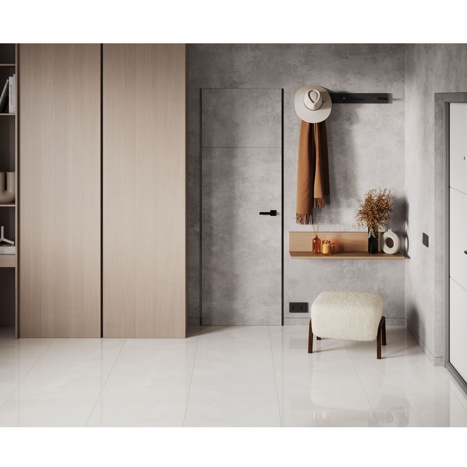 Керамогранит Ceradim (Керадим) Onyx Royal Cloud серый 60х60 см полированный