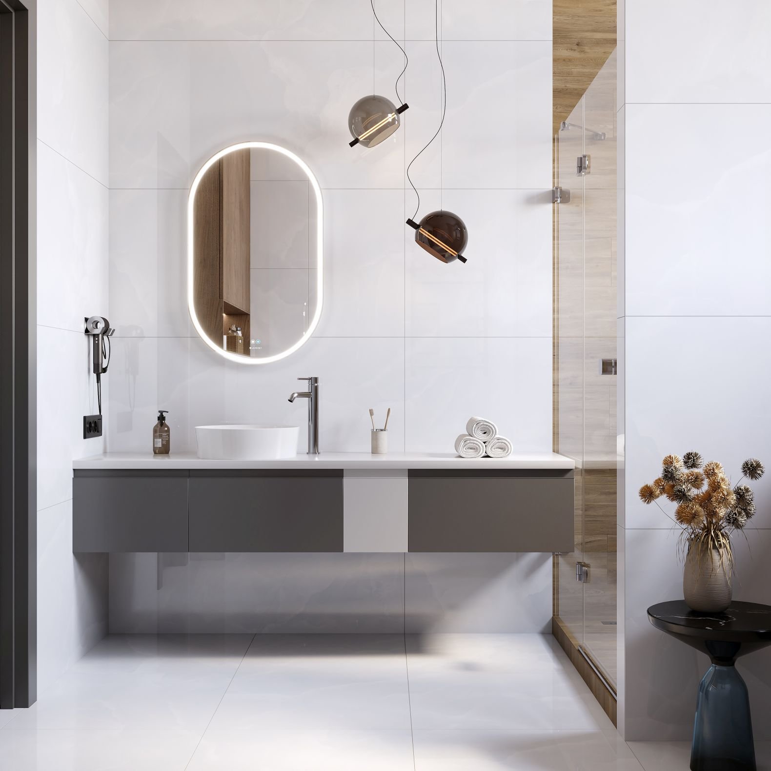 Керамогранит Ceradim (Керадим) Onyx Snappy Blue голубой 60х60 см полированный