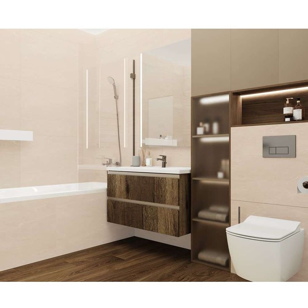 Керамогранит Ceradim (Керадим) Stone Divine Beige бежевый 60х120 см матовый