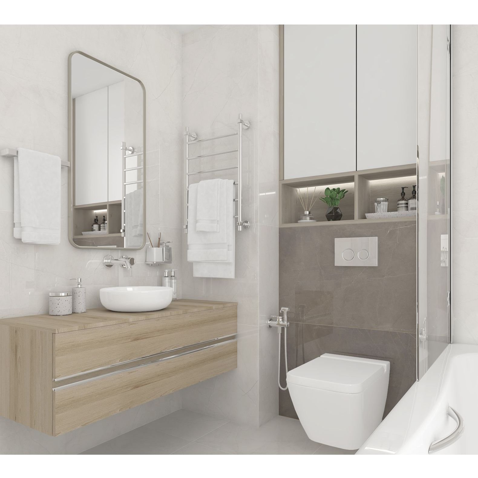 Керамогранит Ceradim (Керадим) Stone Micado Blanco белый 60х60 см полированный