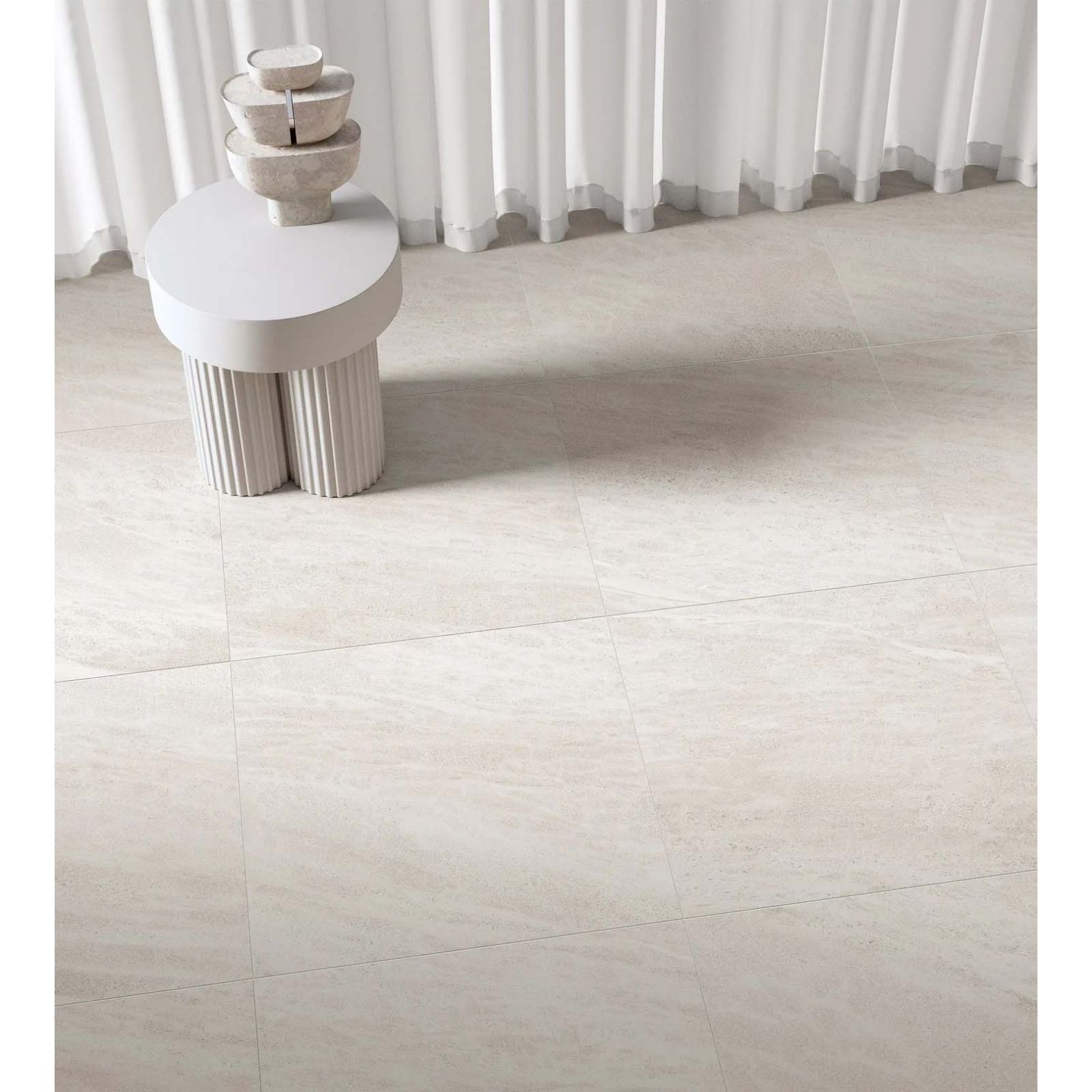 Керамогранит Coliseumgres (Колизеумгрес) Contea Уайт ректифицированный 60х120 см натуральный, толщ. 9 мм, 610010002794