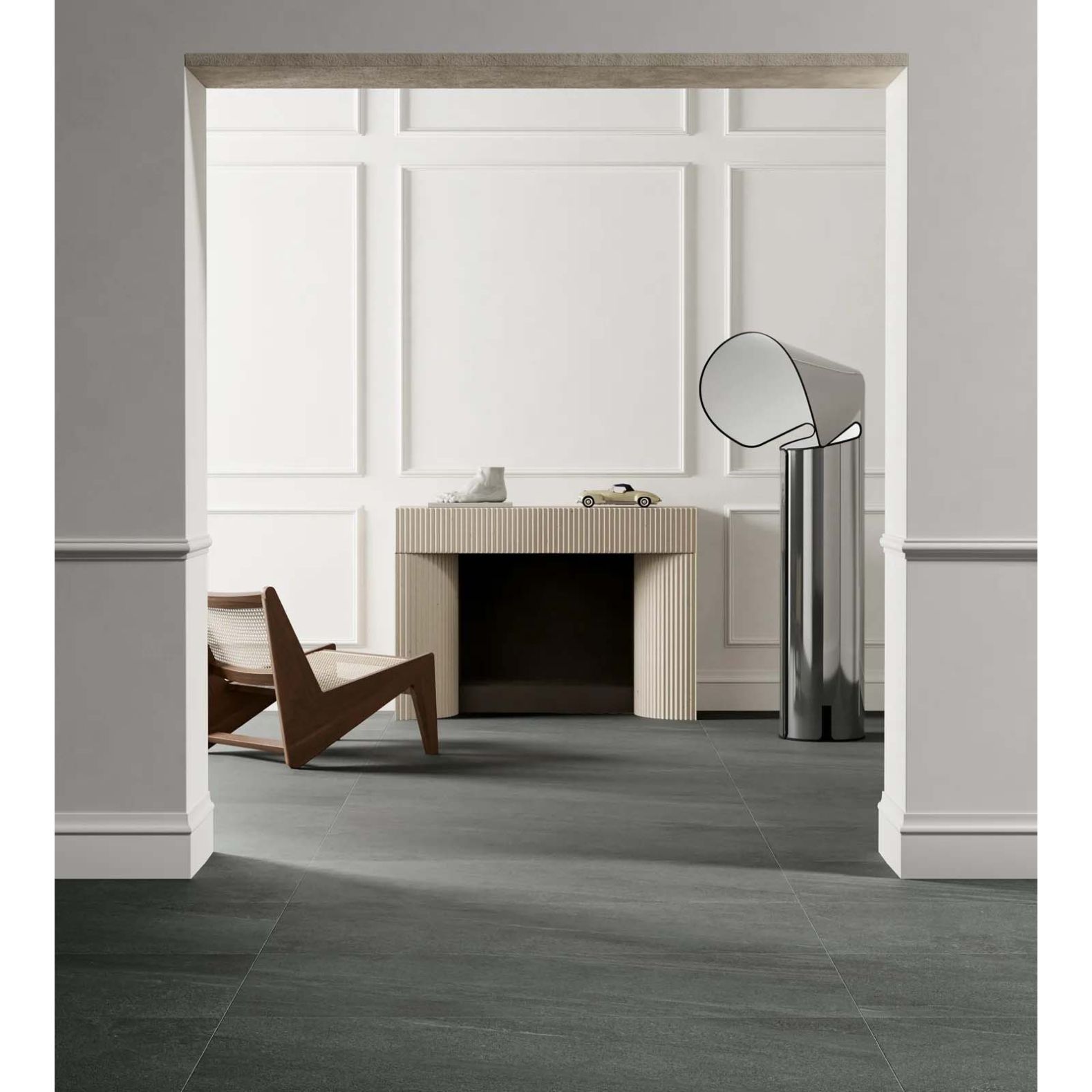 Керамогранит Coliseumgres (Колизеумгрес) Contea Грэй ректифицированный 60х120 см натуральный, толщ. 9 мм, 610010002795