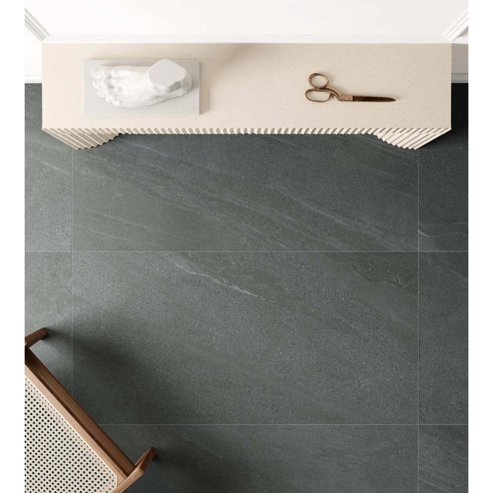 Керамогранит Coliseumgres (Колизеумгрес) Contea Грэй ректифицированный 60х120 см натуральный, толщ. 9 мм, 610010002795